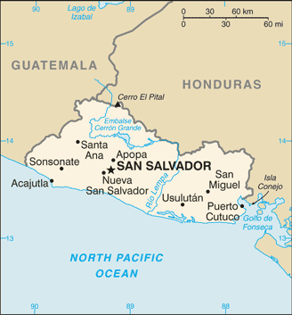 San Salvador Map | Maps